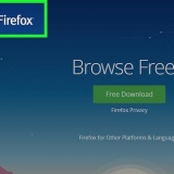 Installeer firefox