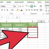 Kopieer formules in excel