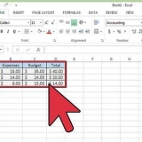 Voeg data saam in excel