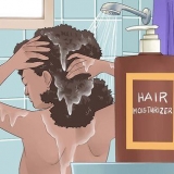 Met gesonde afro-hare
