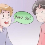 Sê goeie môre in spaans