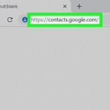 Herstel google kontakte