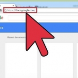 Deel google docs