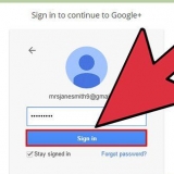 Gebruik google hangouts
