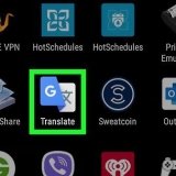 Hoe om google translate-uitsprake op 'n android op te neem