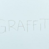 Teken graffiti letters