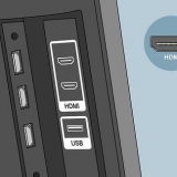 Koppel hdmi aan 'n tv