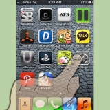 Krimp die ander afdeling op jou iphone