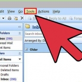 Verander die wagwoord van microsoft outlook