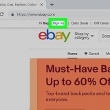 Blokkeer iemand op ebay