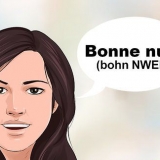 Wens iemand goeie nag toe in frans