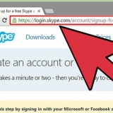 Meld aan by skype