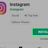 Met behulp van instagram