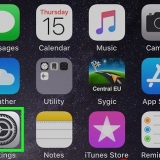 Stel hoe jou iphone- of ipad-skerm op aanraking reageer