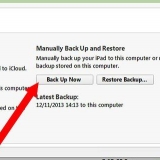 Dateer ios op 'n ipad op