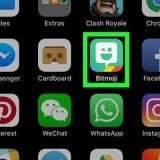Pas jou bitmoji aan