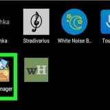 Vind jou aflaaie op 'n android