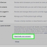 Deaktiveer jou facebook-rekening