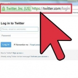 Verander jou gebruikersnaam op twitter