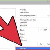Verander jou tuisblad in chrome