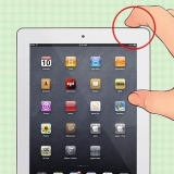 Skakel jou ipad heeltemal af