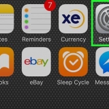 Voeg jou werk-e-posadres by jou iphone
