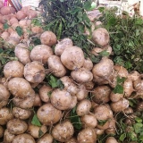 Jicama schillen