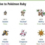 Kies tussen pokémon ruby, sapphire en emerald
