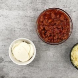 Lasagne opbouen