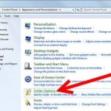 Versteek dopgehou in windows 7