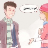 Om mense in koreaans te bedank