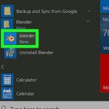 Voer modelle in na blender op 'n rekenaar of mac