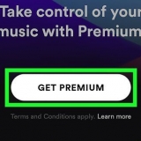 Laai musiek af in spotify
