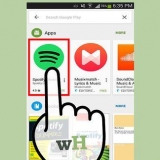 Koop musiek op android