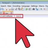 Kontroleer null in java