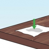 Verwyder olie uit hout