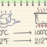 Skakel tussen celsius en fahrenheit