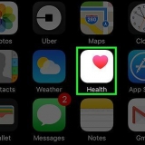 Kyk hoeveel myl jy op 'n iphone gestap het