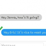 Reageer op mans op tinder