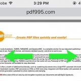 Lees pdf's op 'n iphone