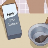Verwyder permanente haarverf