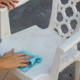 Verf plastiek meubels