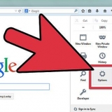 Voer instaanbedienerinstellings in firefox in
