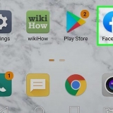 Gebruik qr-kodes op facebook op 'n android-toestel