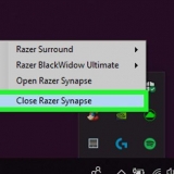 Verwyder razer synapse vanaf 'n rekenaar of mac