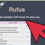 Gebruik rufus