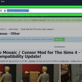 Maak sims ongesensor