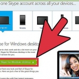 Om te skype