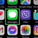 Vee teksboodskappe op 'n iphone uit