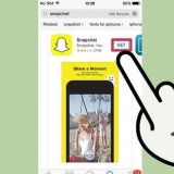 Heropen snapchat-beelde